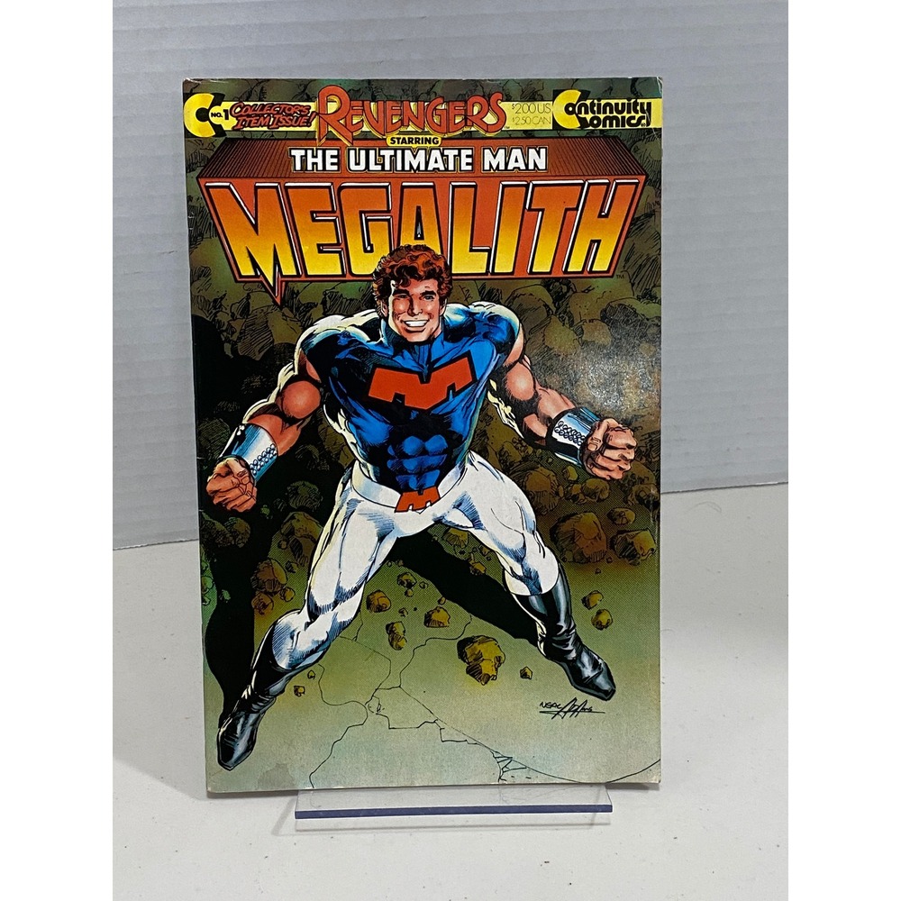 Continuity Comics Revengers Comic Book Megalith #1 Collectors Item